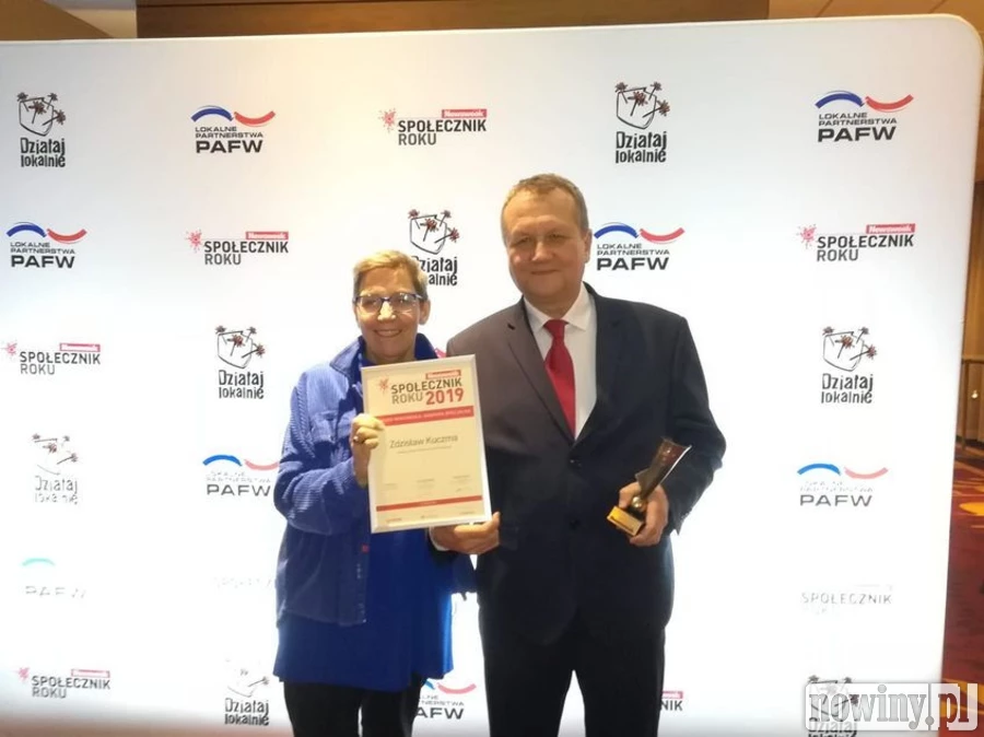 Zdzisław Kuczma społecznikiem roku