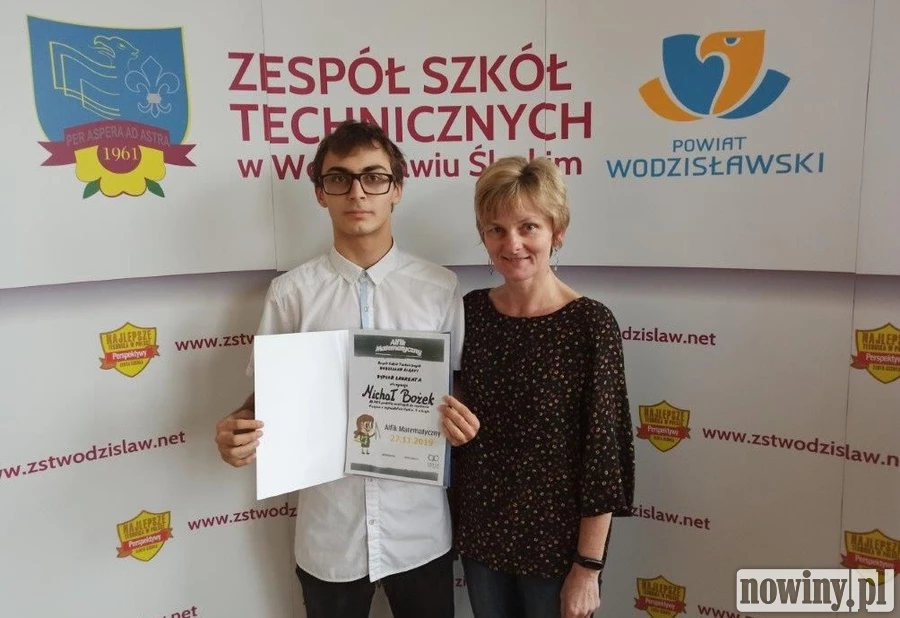 Matematyczny sukces ucznia „Budowlanki”
