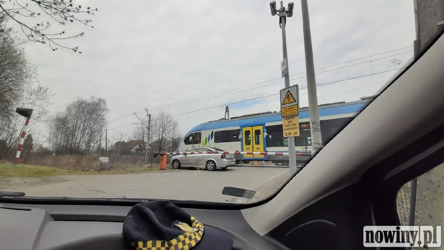 Krok od tragedii na przejeździe kolejowym w Wodzisławiu