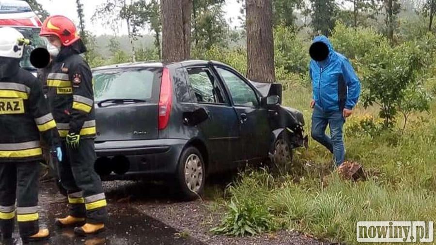 Troje kierowców zapomniało, że w czasie deszczu lepiej zwolnić...