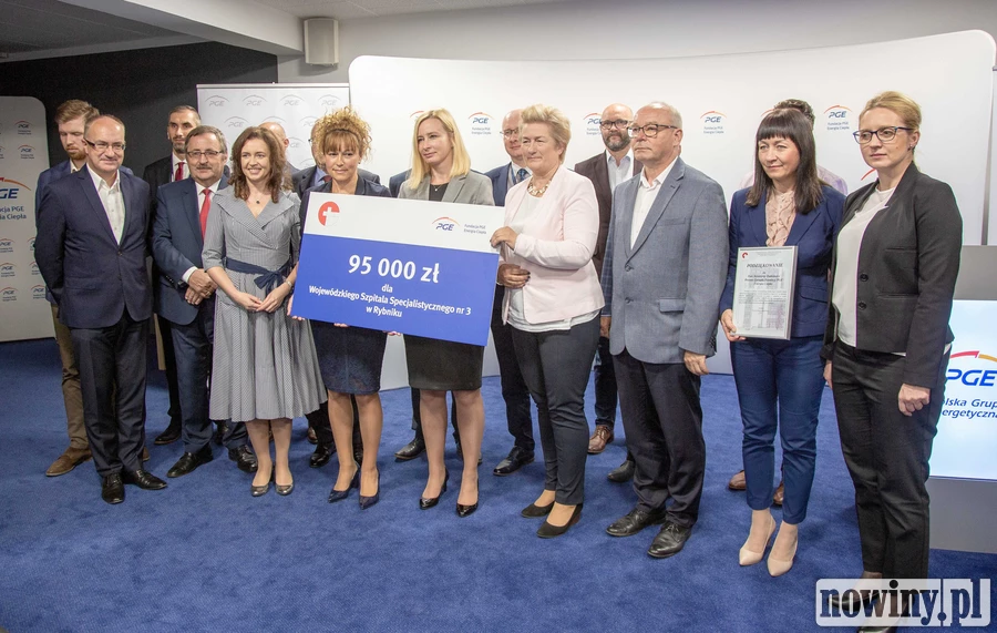 Fundacja PGE EC wsparła rybnicki szpital w walce z epidemią