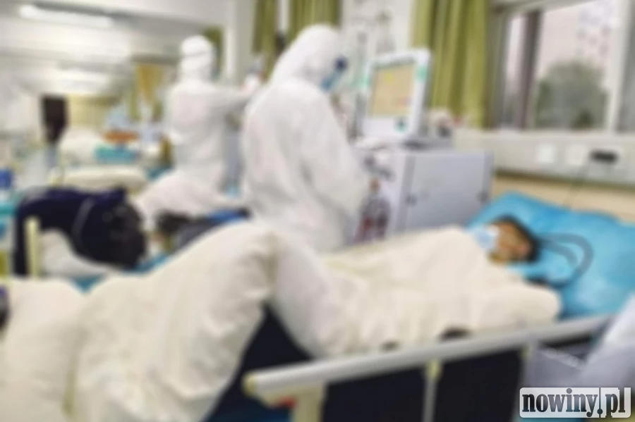 Oddział covidowy w Wodzisławiu od tygodnia jest pełny