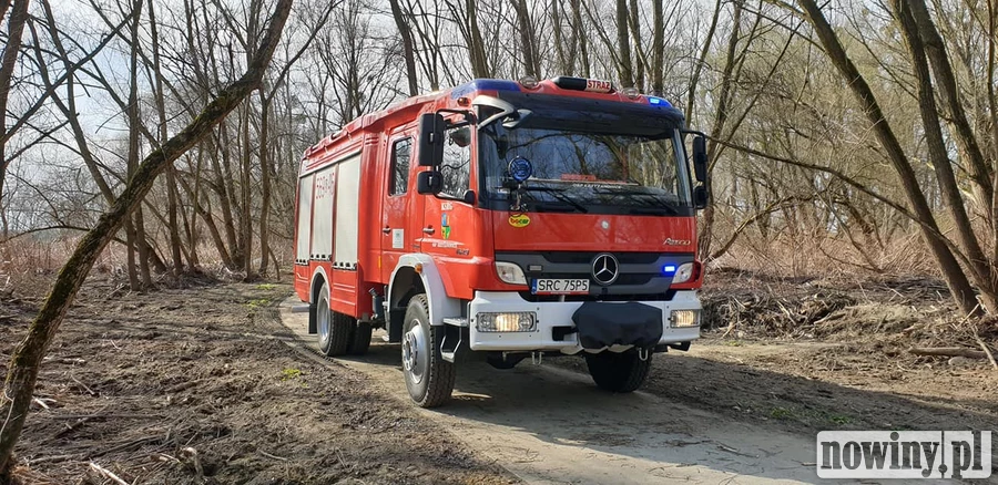 Zwłoki na terenie Meandrów Odry
