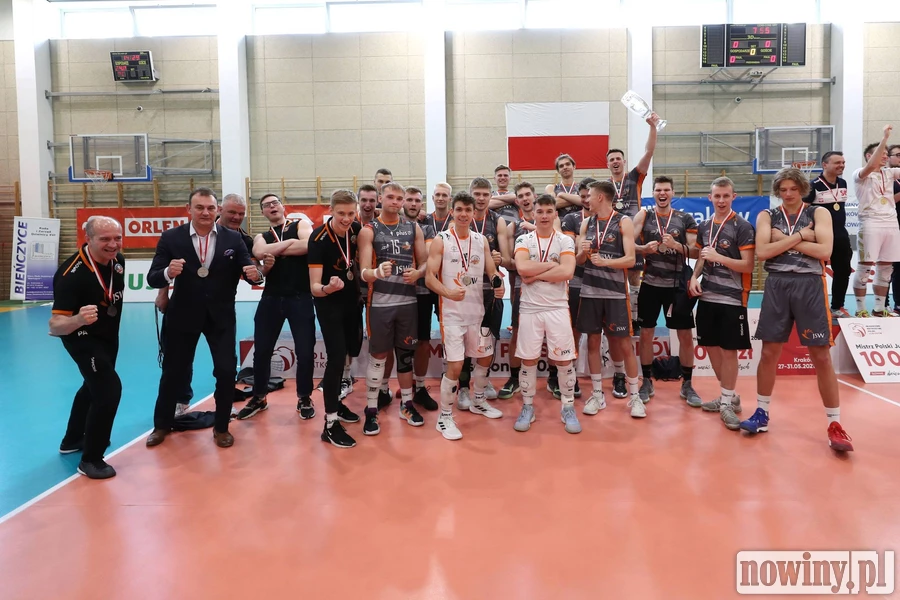 Juniorzy Jastrzębskiego Węgla wicemistrzami Polski