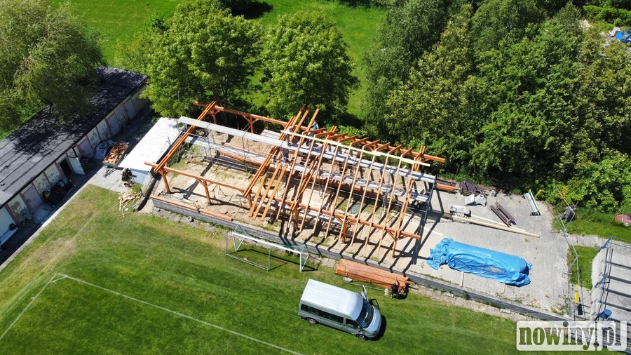 Na Wilchwach powstaje zadaszone miejsce spotkań