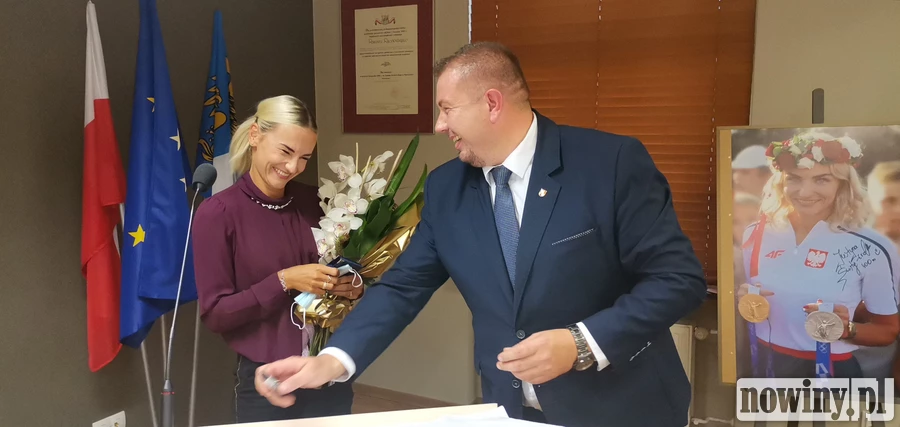 Starosta chce by Justyna Święty-Ersetic była twarzą Powiatu Raciborskiego