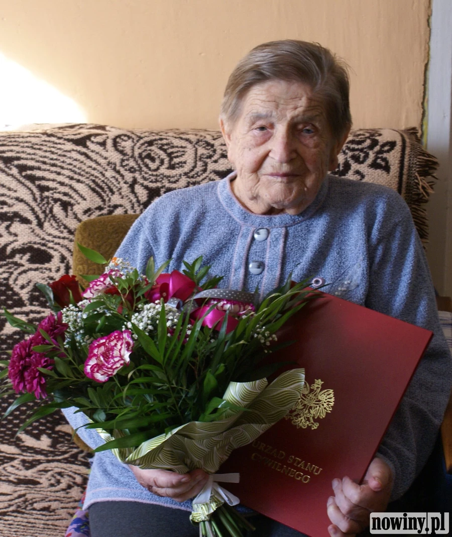Najstarsza mieszkanka gminy Rudnik świętowała 97 lat