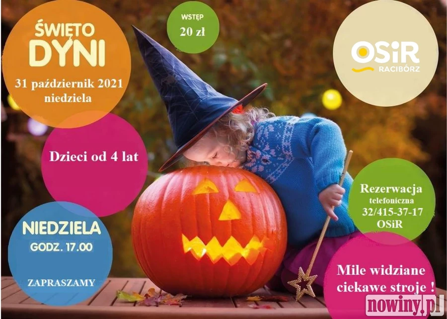 OSiR zaprasza na imprezę w stylu Halloween