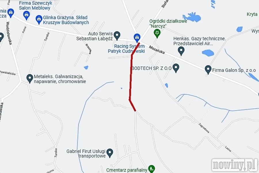 Święty Mikołaj na ul. Czarnieckiego nie dojedzie. Bo drogowcy rozpoczynają przebudowę