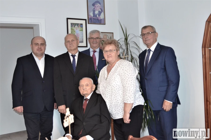 Pan Henryk Knopek z Turzy Śląskiej obchodził 100 lat!