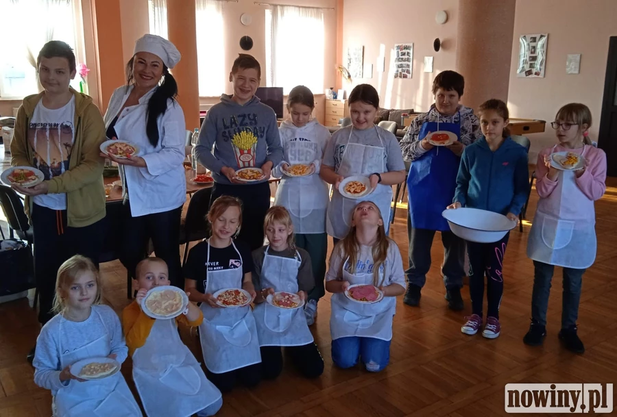 Dzień pizzy w Wiejskim Domu Kultury w Bukowie