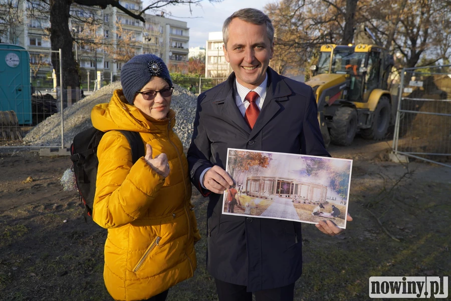 Tężnia za 2 mln zł powstaje przy Warszawskiej w Raciborzu