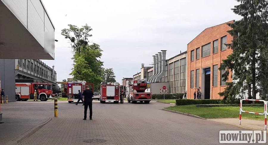 Pożar w zakładzie przy Staszica w Kuźni Raciborskiej. 40 tysięcy złotych strat