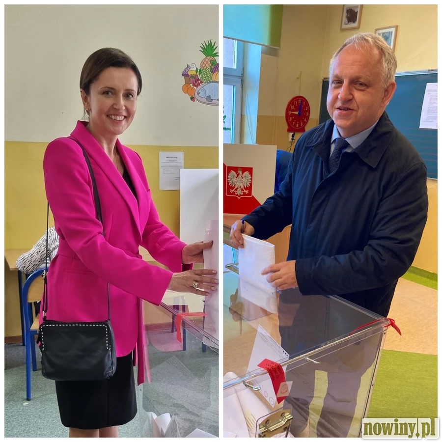 W Pszowie kandydaci na burmistrza oddali swój głos