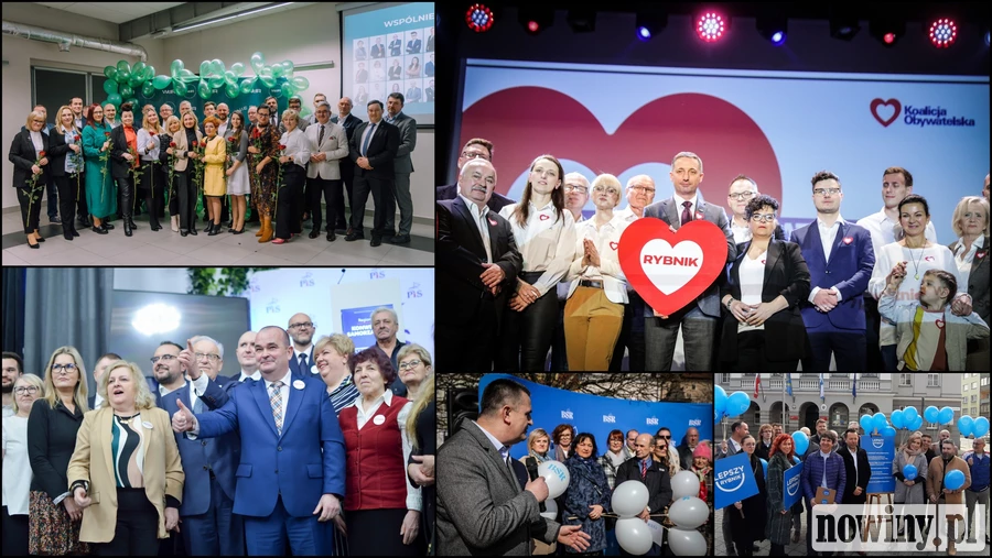Wyniki wyborów do Rady Miasta Rybnika. KO i WDR Piotra Kuczery mają minimalną większość