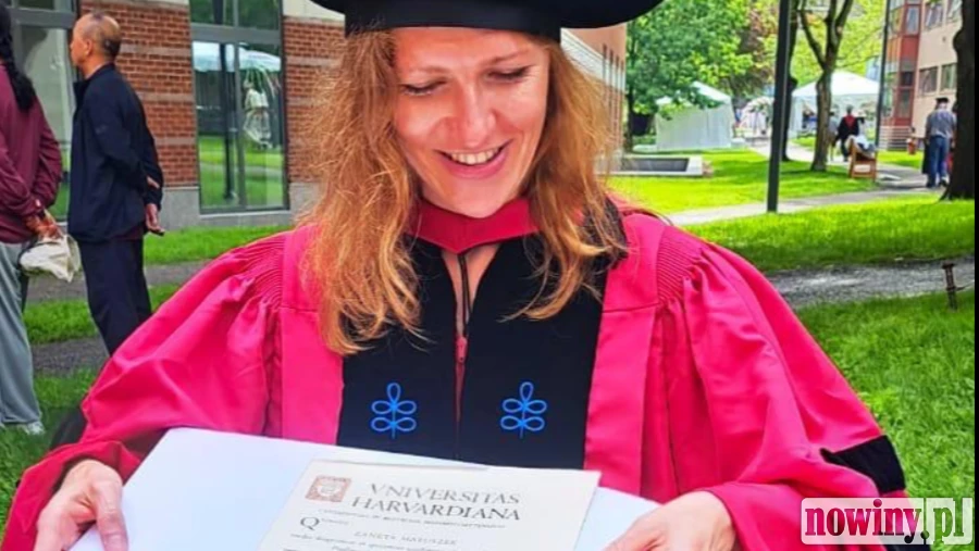 Rydułtowianka Żaneta Matuszek obroniła doktorat na Harvardzie!