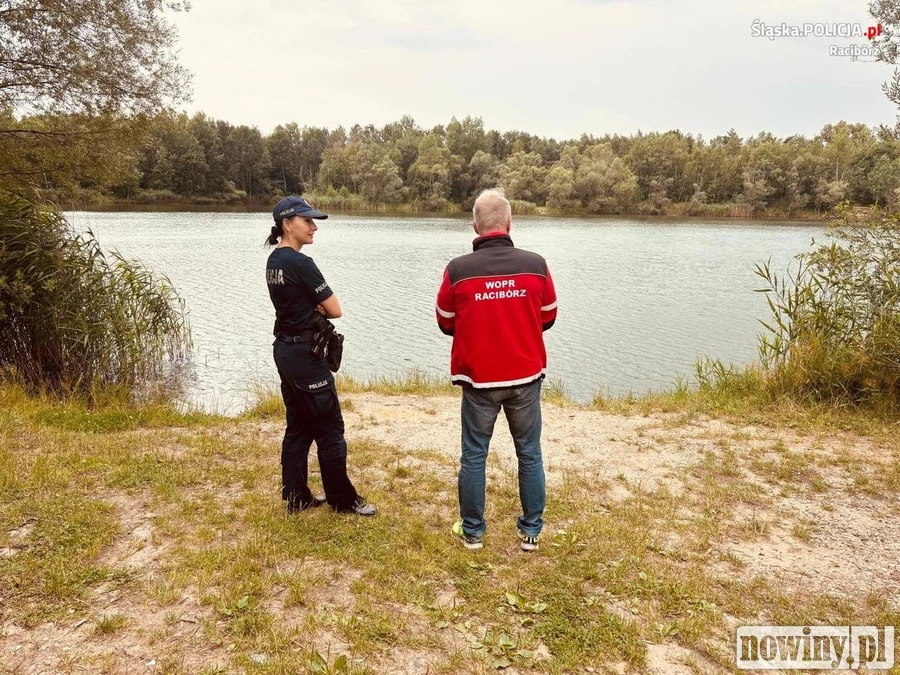 Policjanci i WOPR po kontroli zbiorników wodnych przypominają najważniejsze zasady