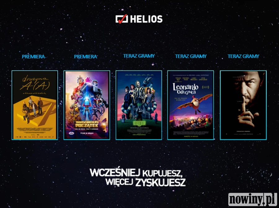 Filmowa jesień w kinach Helios
