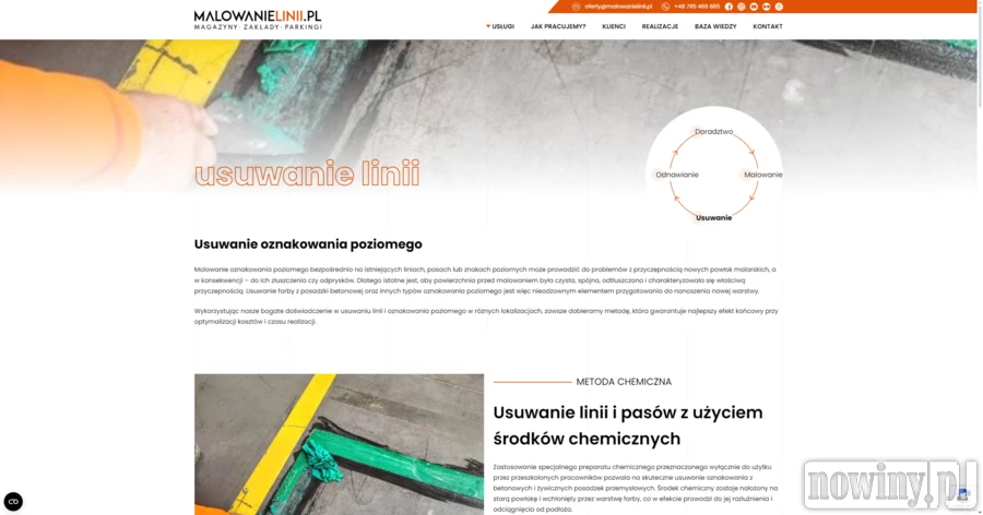 Usuwanie oznakowania poziomego: Ile to kosztuje i co wpływa na cenę?