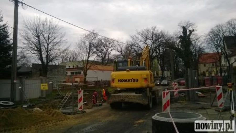 Utrudnienia  w ruchu drogowym na ul. Zamkowej