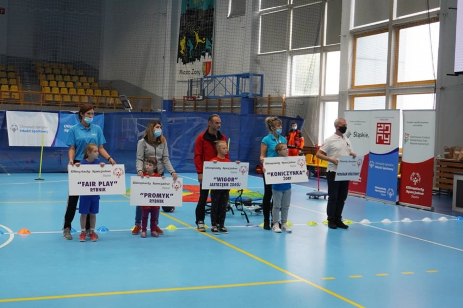 W Żorach odbył się Dzień Młodego Sportowca Olimpiad Specjalnych