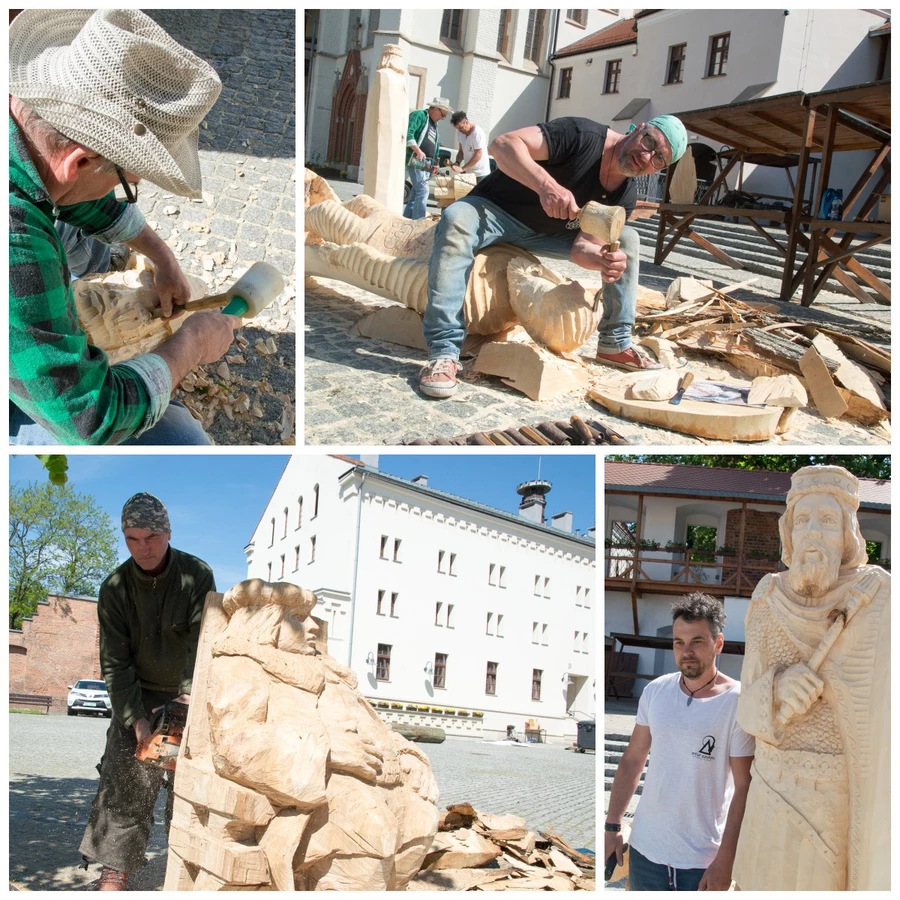 Piastowie z Raciborza jak żywi. Wszystko dzięki talentowi pięciu niezwykłych artystów [ZDJĘCIA] [FILM]
