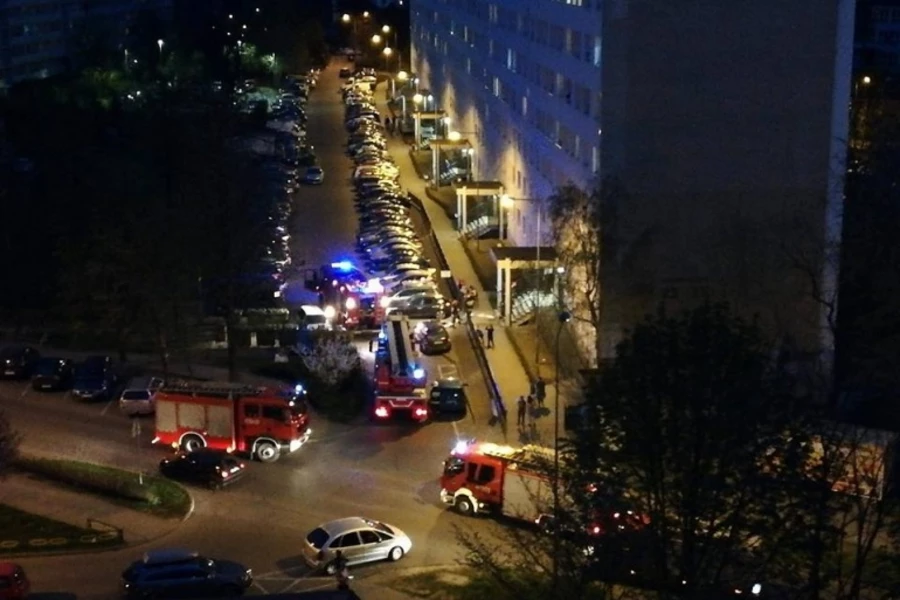 Lokatorka mogła sprowadzić zagrożenie na cały blok