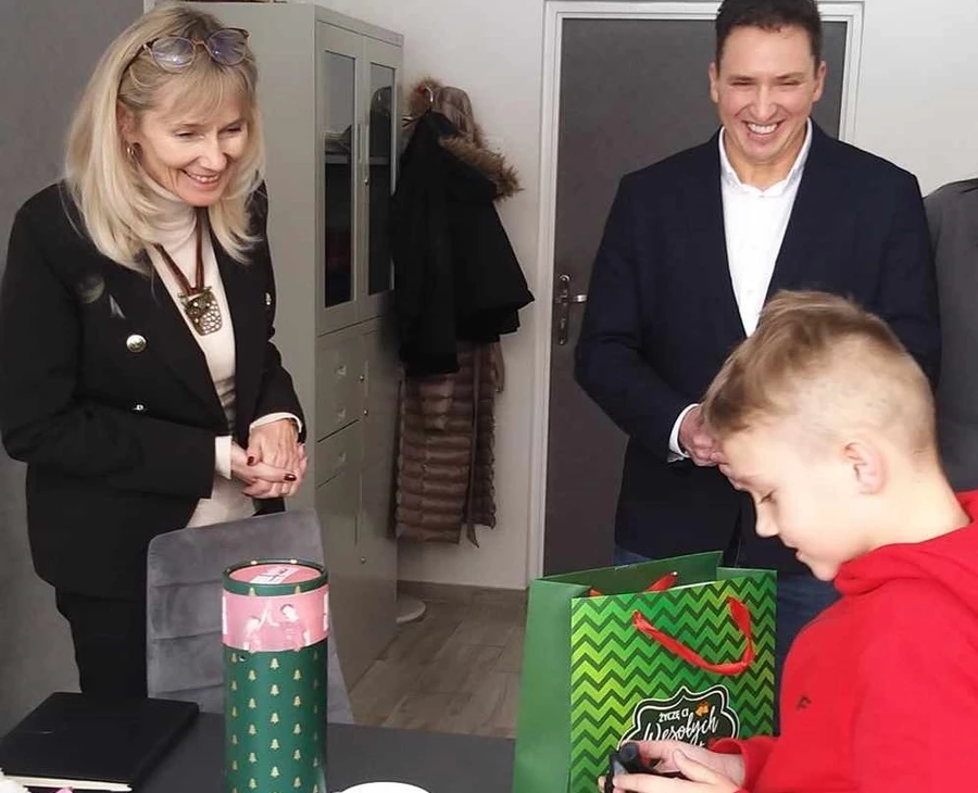 Kibice GieKSy i „Korfanty” spełniają marzenie 8-letniego Karola