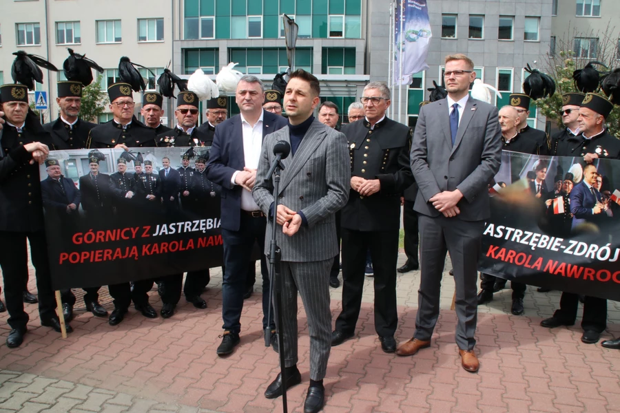 Patryk Jaki w Jastrzębiu-Zdroju: Jeszcze jeden taki rok i spółki nie będzie